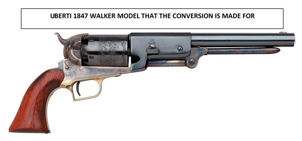 UBERTI WALKER REVOLVER CONVERSION CYLINDER .45LC